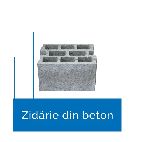 zidarie din beton
