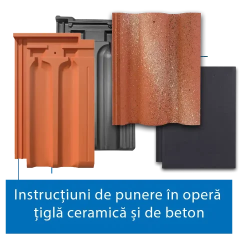 instructiuni de punere in opera tigla ceramica si de beton